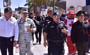 POLICÍA ESTATAL, EJÉRCITO Y GUARDIA NACIONAL AFINAN OPERATIVO RUMBO A LA FERIA NACIONAL DE SAN MARCOS