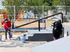 Mantenimiento y cuidado en distintos parques de nuestro Pabellón de Arteaga…
